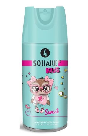 NEW 4 SQUARE KIDS Sweet detský deospray 150ml