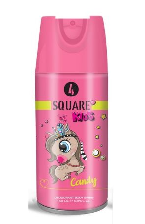 NEW 4 SQUARE KIDS Candy detský deospray 150ml