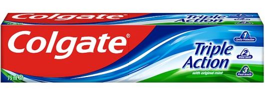 Colgate zubná pasta Triple Action 75ml