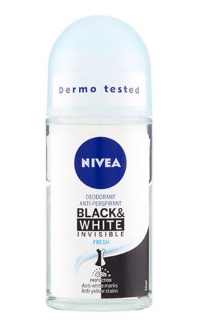 Nivea Black &amp; White Fresh dámsky roll-on 50ml