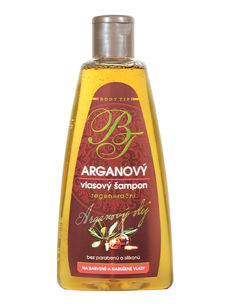 BODY TIP Arganový vlasový šampón
                   250 ml