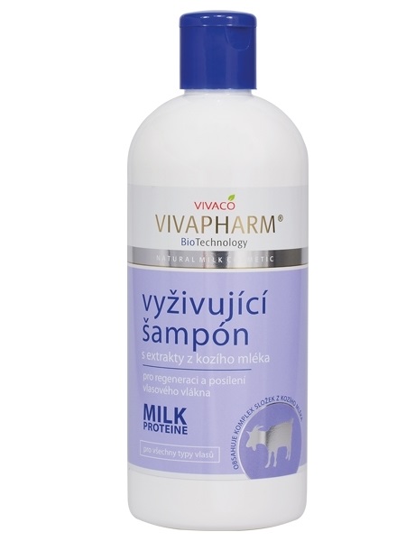 VIVAPHARM Kozí šampón na vlasy
                   400 ml