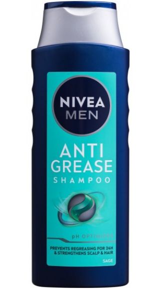 Nivea Anti Grease pánsky šampón na vlasy 400ml
