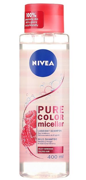 Nivea osviežujúci micelárny šampón pre farbené vlasy 400 ml