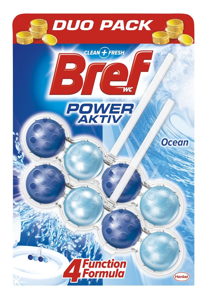 Bref Power activ guličky 2x50g Ocean
