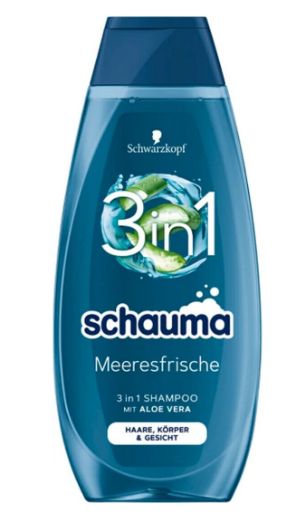 Schauma Meeresmineral 3v1 pánsky šampón na vlasy 400ml