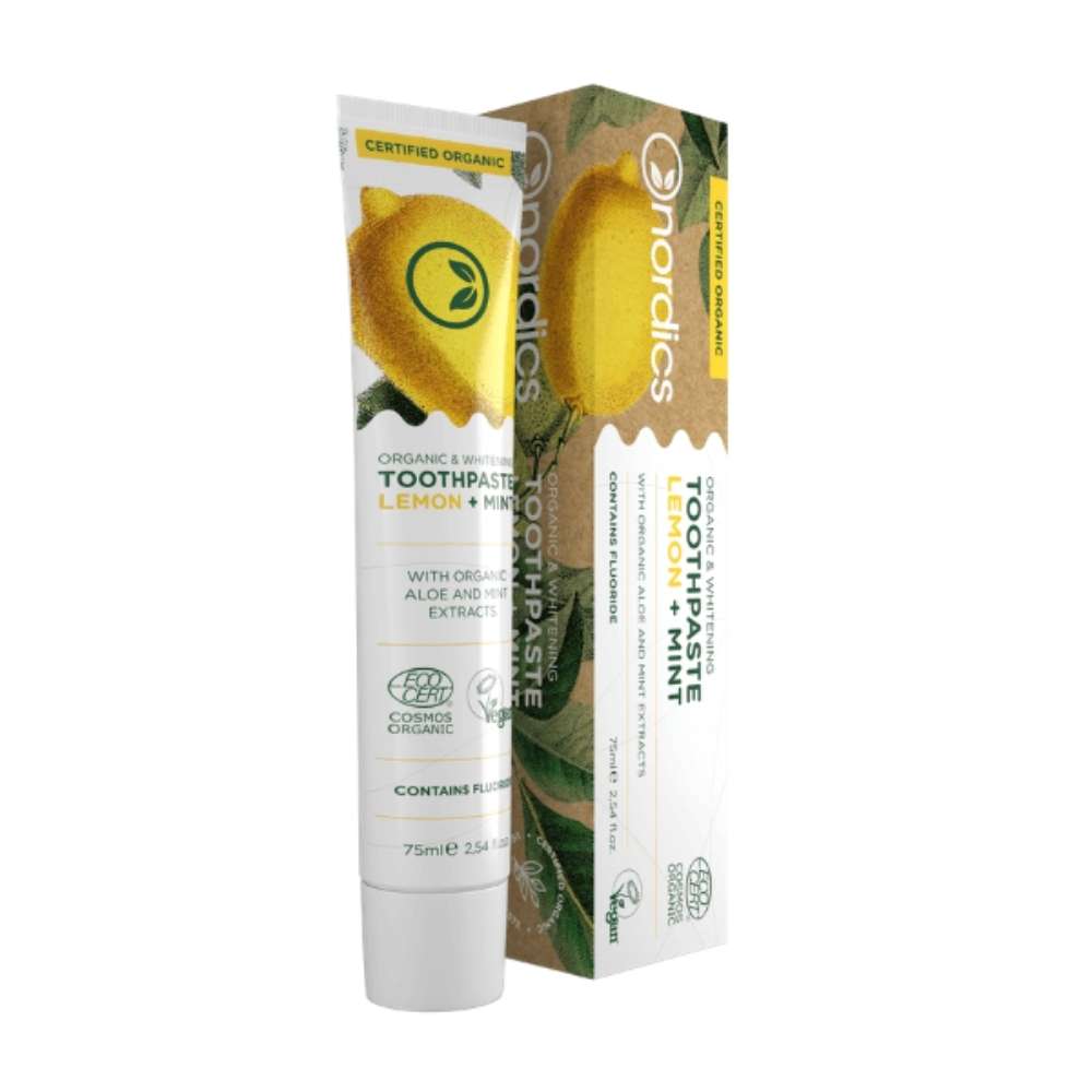 Nordics oral care Zubná pasta NORDICS citrón + mäta 75 ml