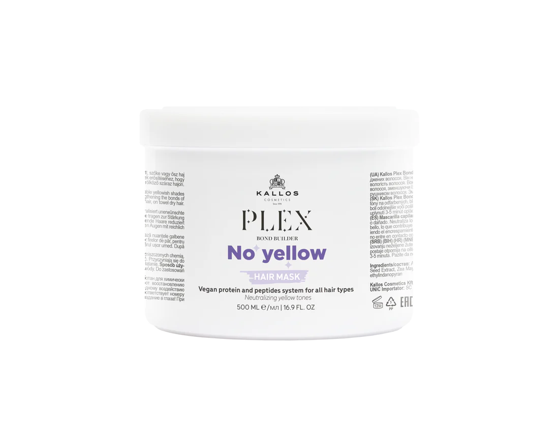 Kallos 2025 PLEX No Yellow Maska na vlasy 500ml