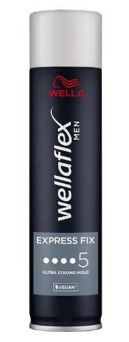 Wellaflex Express Fix 5 pánsky lak na vlasy 250ml