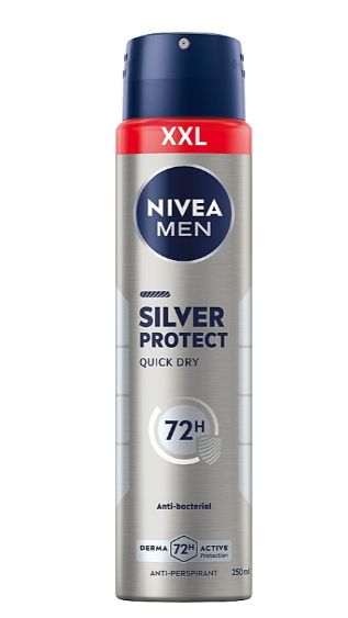 Nivea Men Silver Protect pánsky deospray 250ml