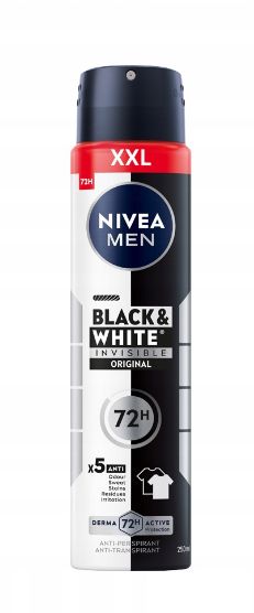 Nivea Men B&amp;W Original pánsky deospray 250ml