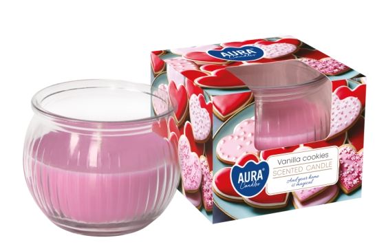 Aura /Bispol/ Aura Bispol Vanilla Cookies vonná sviečka 80g