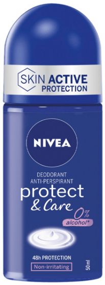 Nivea dámsky roll-on 50ml Protect&amp;Care - výpredaj