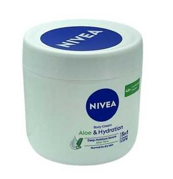 Nivea Aloe&amp;Hydration telový krém 400ml