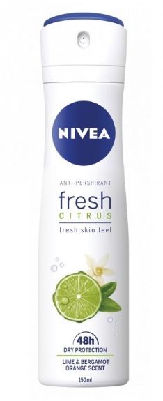 Nivea Fresh Citrus dámsky deospray 150ml