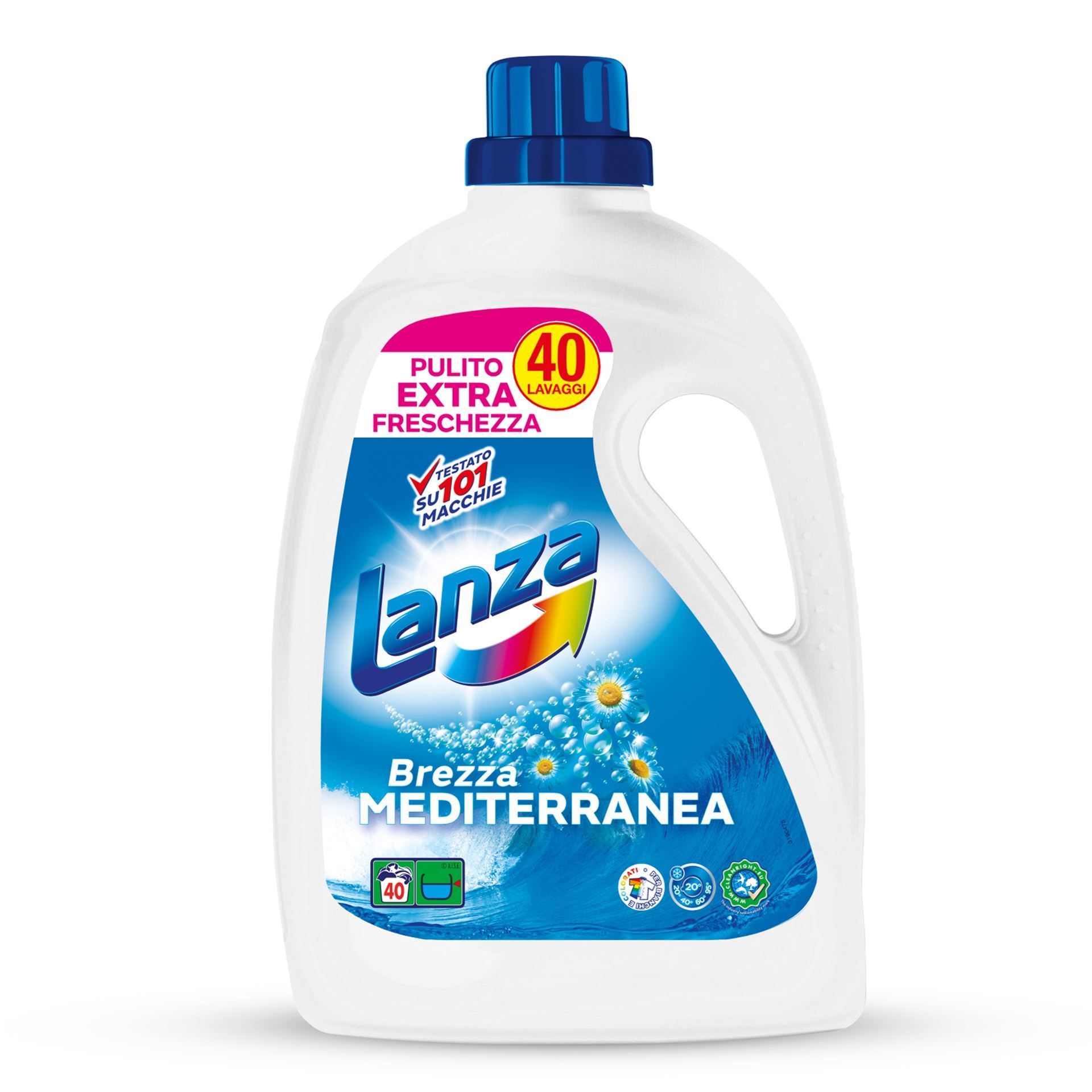 Prací gél LANZA BREZZA MEDITERRANEA 2L/40PD