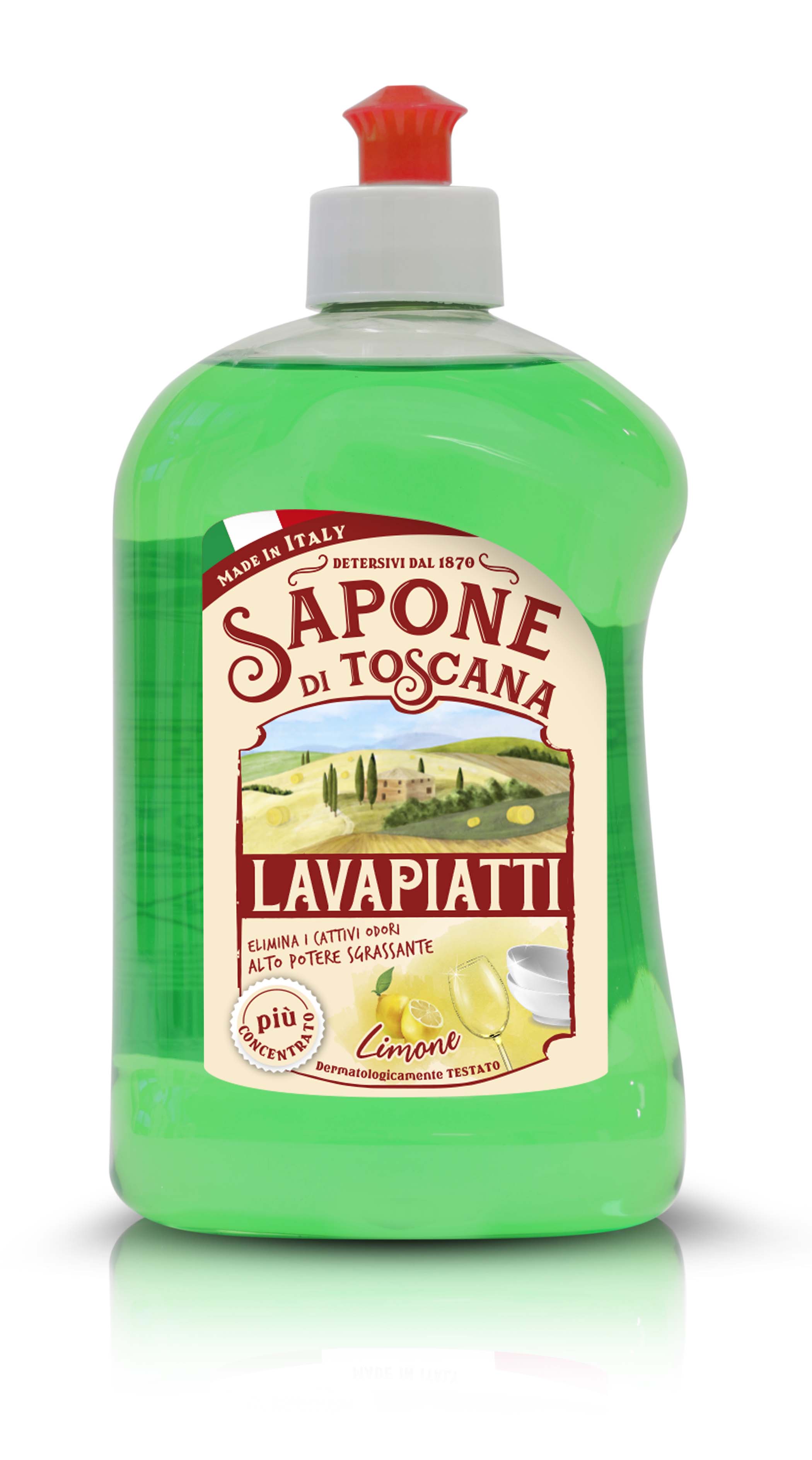 Prostriedok na riad Sapone di Toscana Limone 500ML