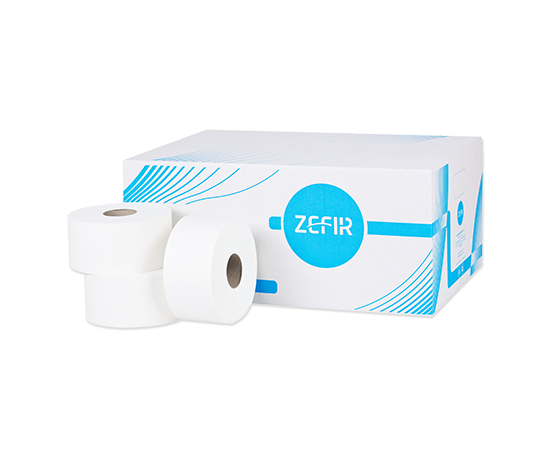 Zefir Toaletný papier Jumbo 80m - 2 vrstvy 100%celulóza Počet: 1ks