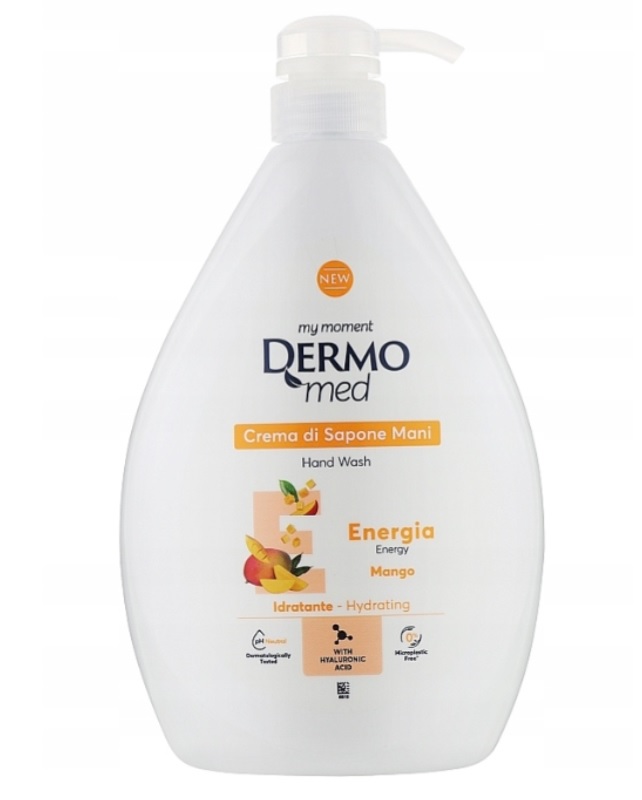 DERMOMED tekuté mydlo MANGO s pumpičkou 1000 ML