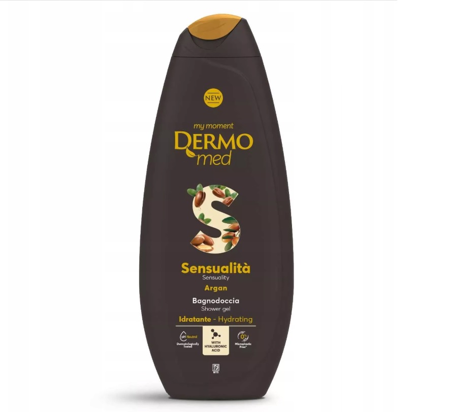 DERMOMED Sprchový gél na telo SENSUALITA ARGAN 750 ml