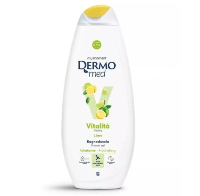 DERMOMED Sprchový gél na telo VITALITA LIME 750 ml