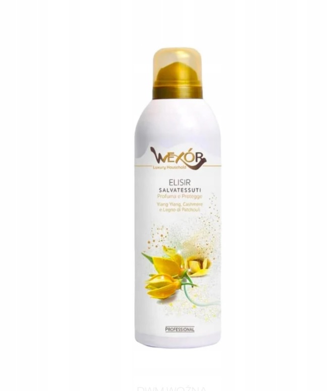 WEXOR ELISIR parfumová vôňa v spreji na tkaniny GIALLO CASHMERE 300ML