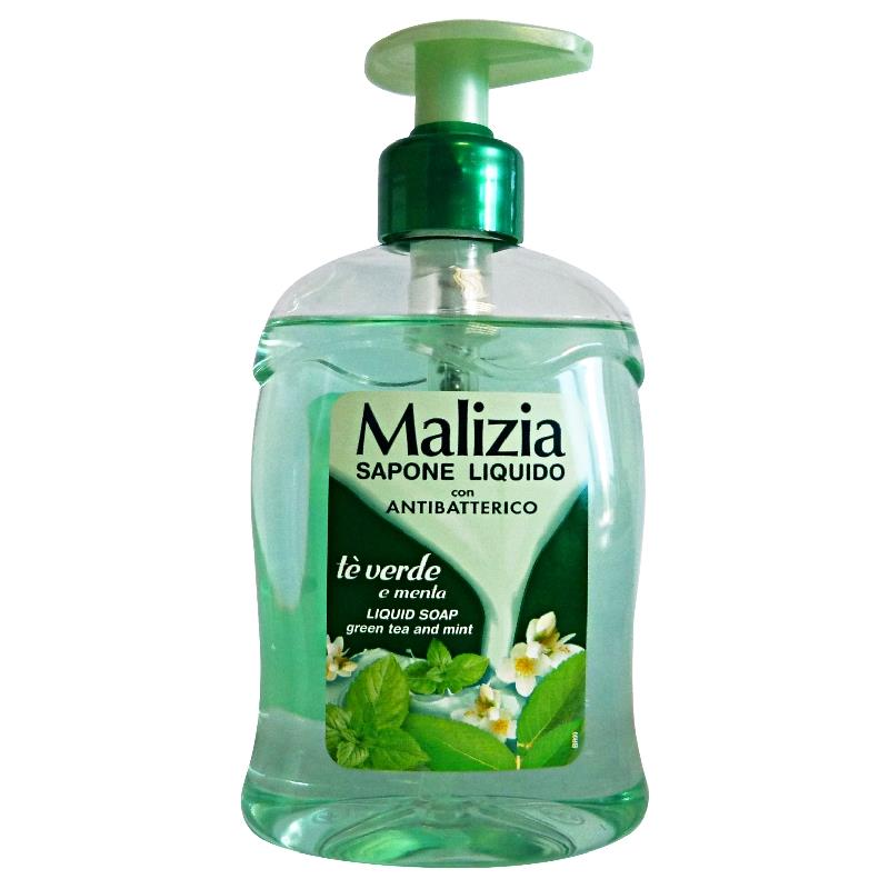 Malizia Tekuté mydlo GREEN TEA & MINT 300 ml