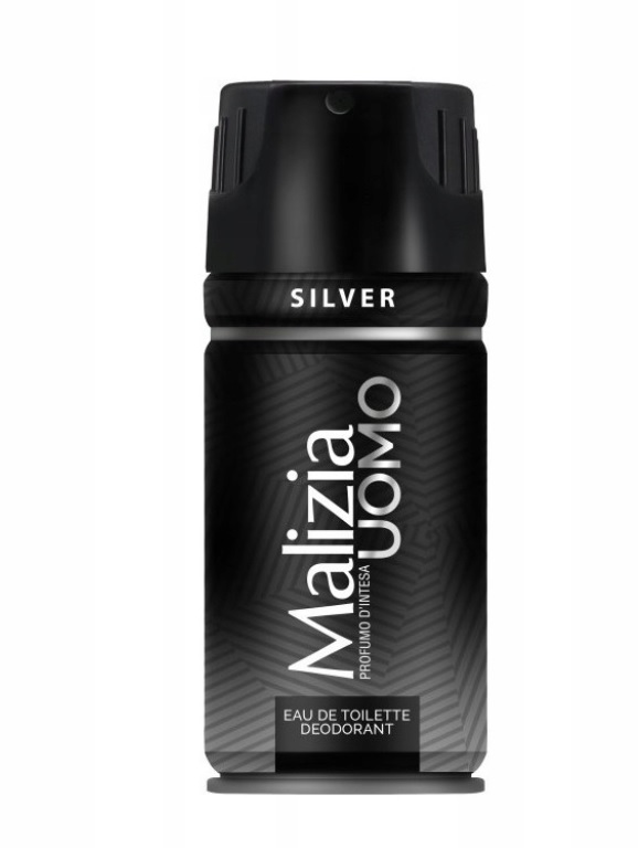 Deodorant MALIZIA UOMO SILVER 150 ML