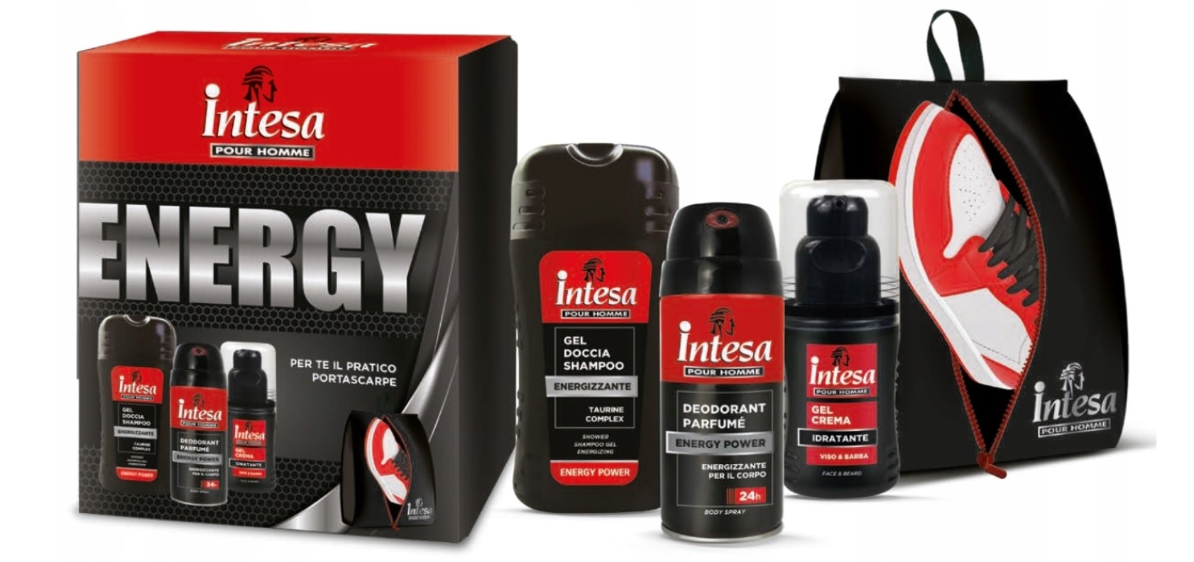 Kozmetický set INTESA POUR HOMME Energy