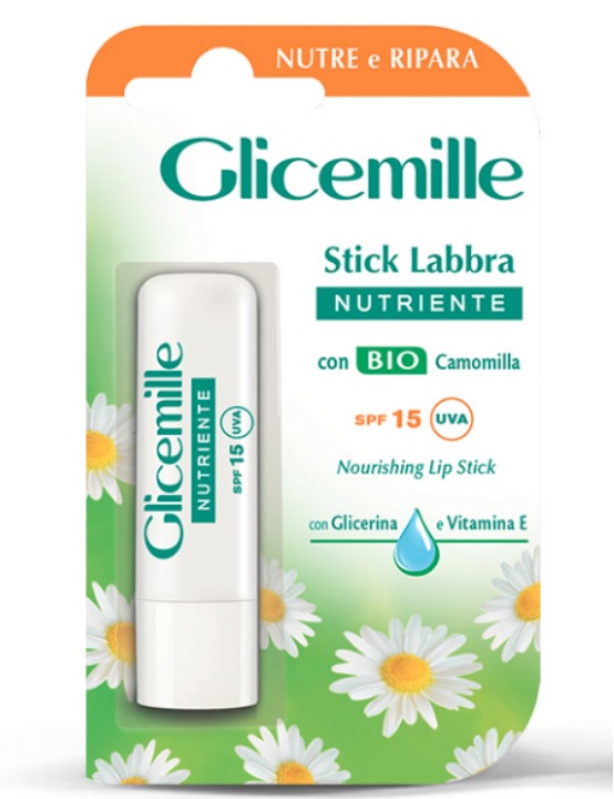 GLICEMILLE BIO výživný balzam na pery Harmančekový Unisex 5,5ml