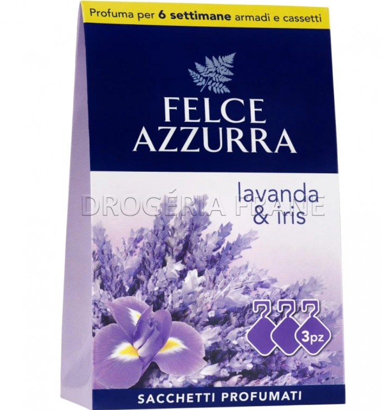 Felce Azzurra Lavanda & Iris vonné vrecká 3ks