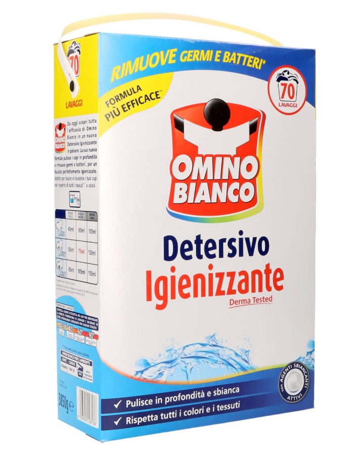 Omino Bianco dezinfekčný prací prášok 3850g/70PD