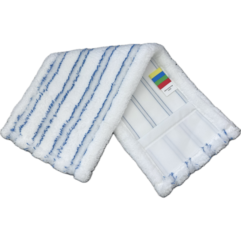 Mop micro PROFI PREMIUM BLUE kapsový 40cm s farebným značením