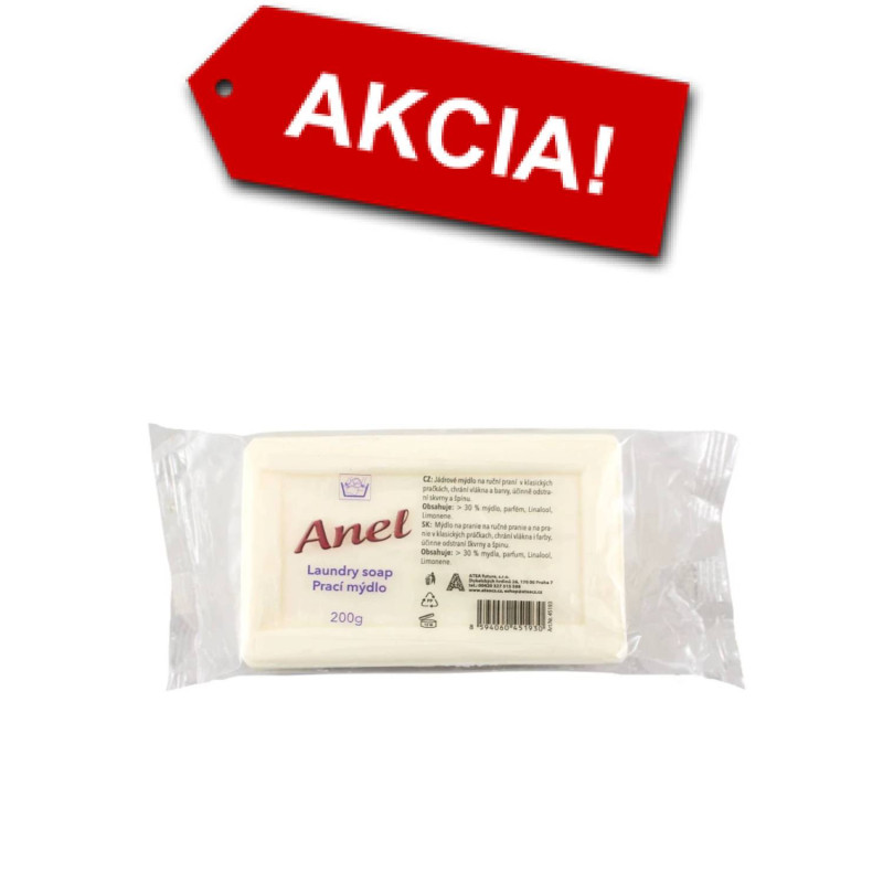 ANEL jadrové mydlo na pranie citrón 200g