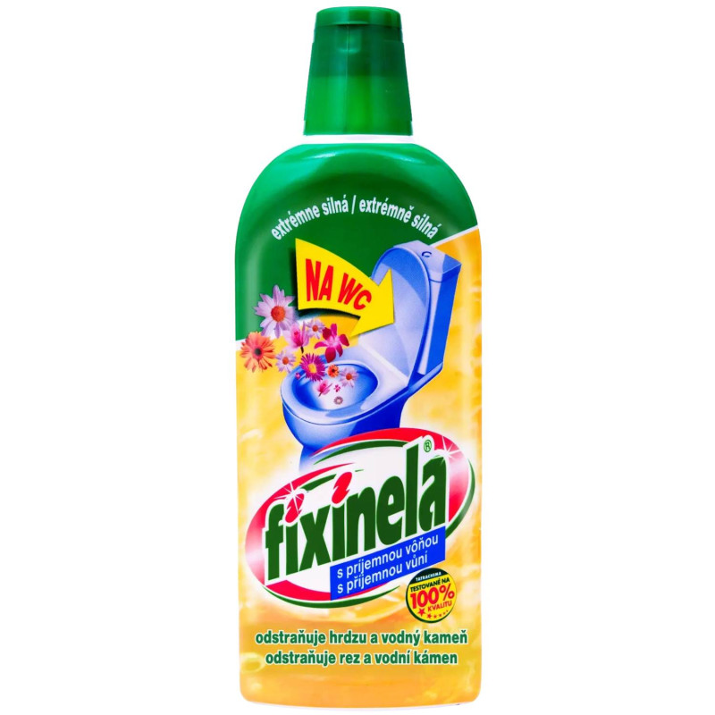 FIXINELA na WC s príjemnou vôňou 500 ml