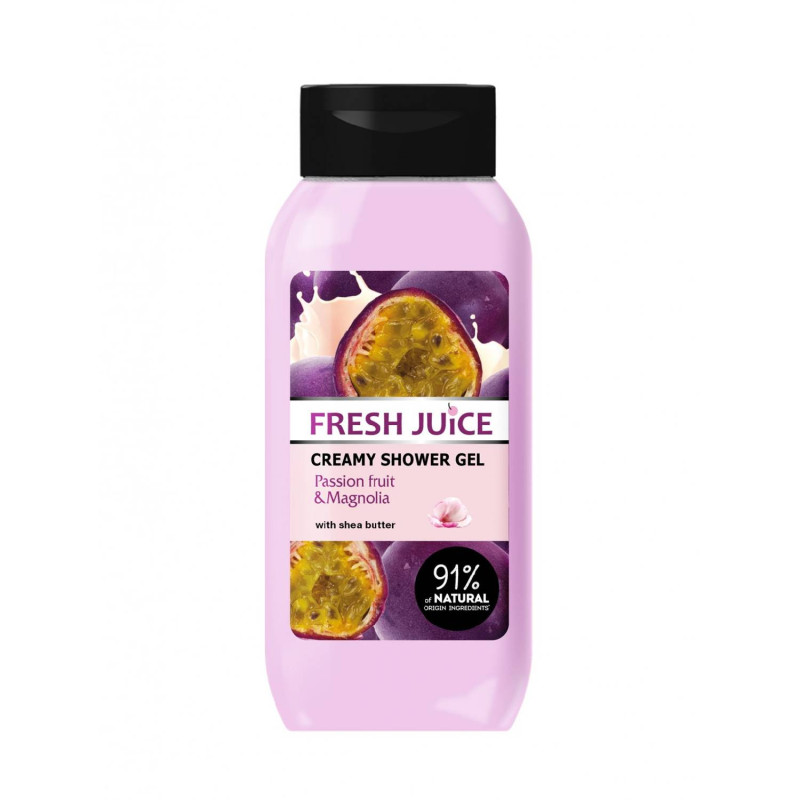 Fresh Juice krémový sprchový gél PASSION FRUIT & MAGNOLIA 400ml