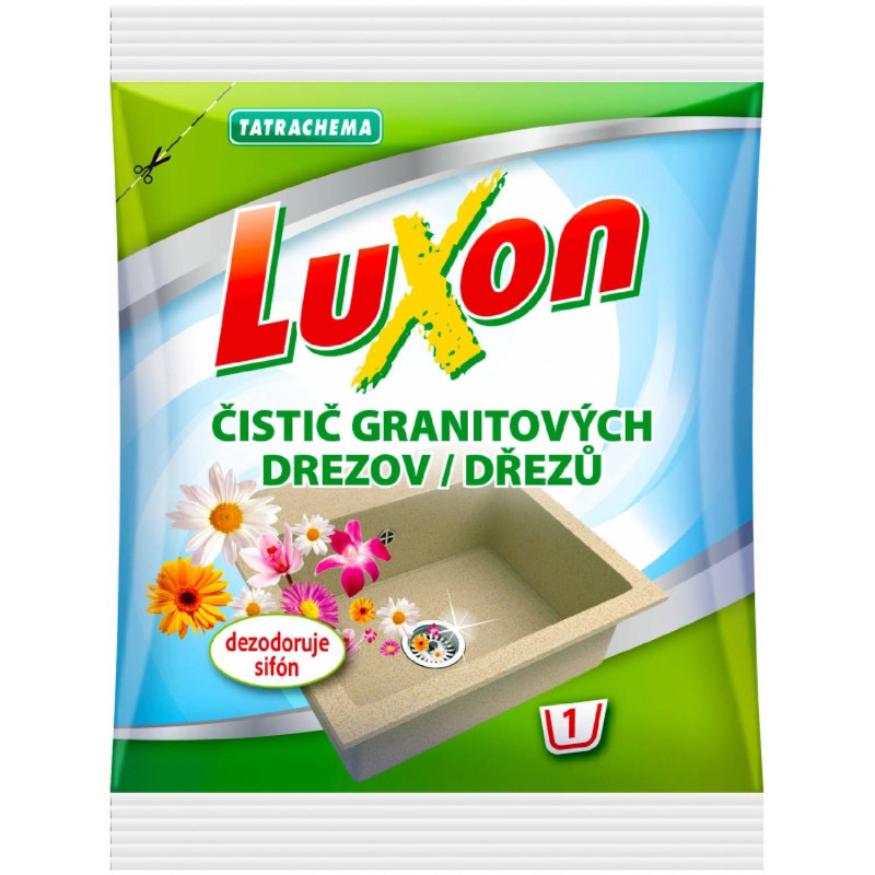 LUXON čistič granitových drezov 100g