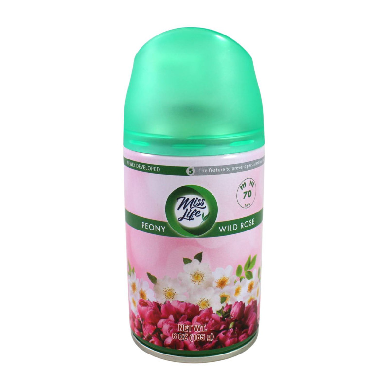 Miss Life náhrada do osviežovača 250ml Peony & Wild Rose