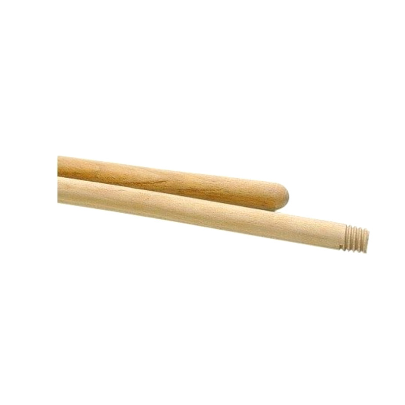Násada drevená 120 cm, so závitom 24 mm