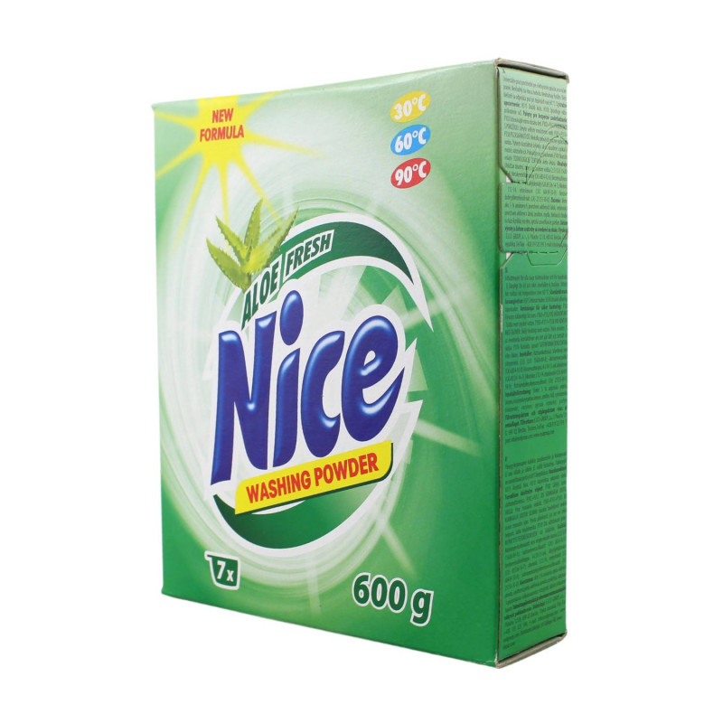 Prací prášok NICE ALOE FRESH 600g