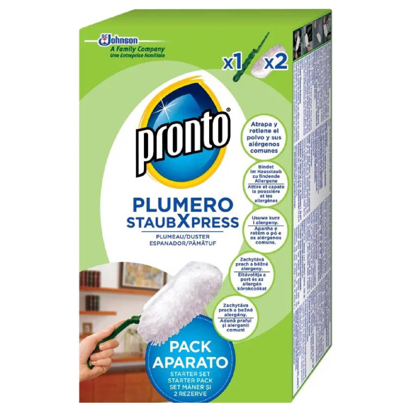 PRONTO Duster prachovka 1rukoväť + 2násady set
