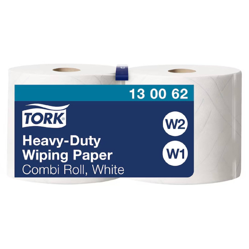 Tork Heavy-Duty papierová utierka – malý kotúč 170 m (W1/W2, 2 ks)