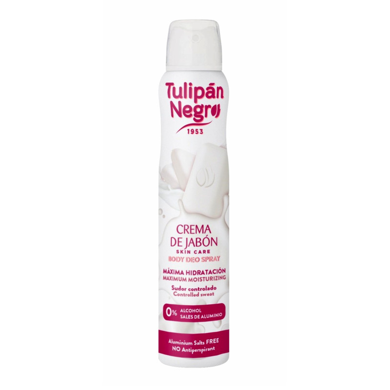 Tulipán Negro Deo Spray Crema de Jabón 200ml