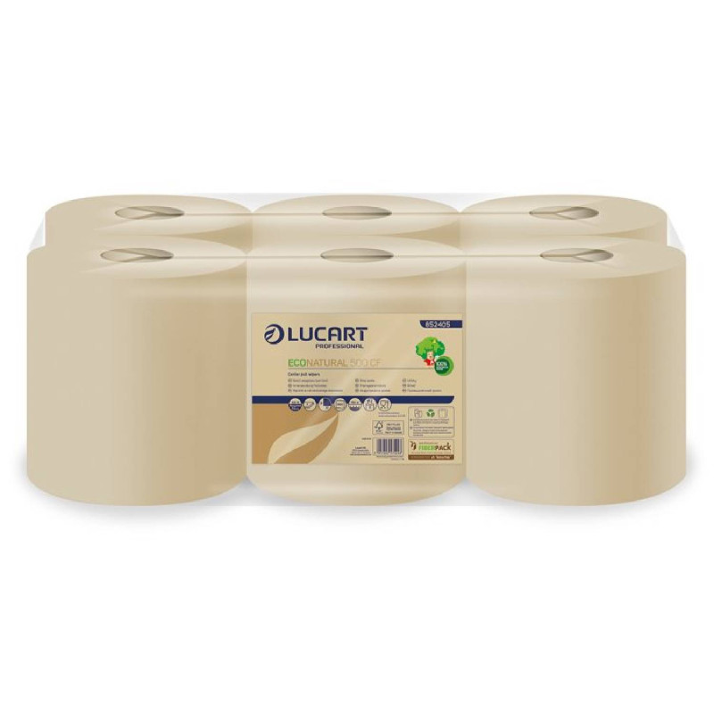Univerzálna utierka LUCART ECO NATURAL 500 CF – 6 ks