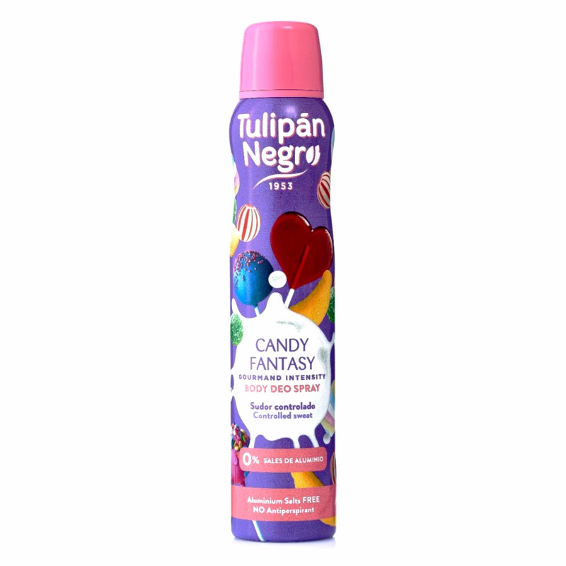 Tulipán Negro Deo Spray Candy Fantasy 200ml