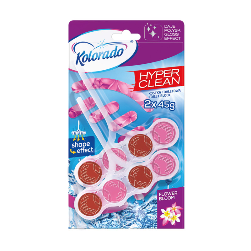 WC blok Kolorado Hyper Clean FLOOWER BLOOM 2x45g