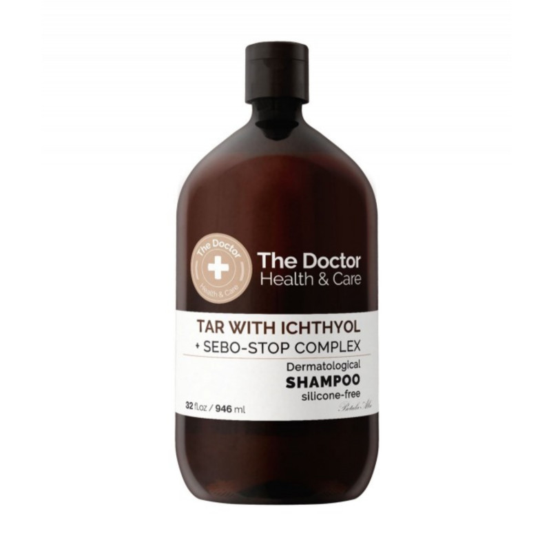 The Doctor šampón s ichtyolom + proti nadmernej tvorbe mazu 946ml