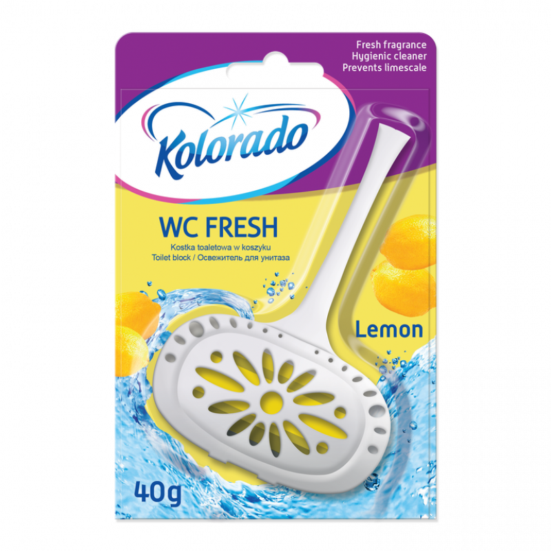 WC Blok Kolorado Fresh Toilet Citrón 40g
