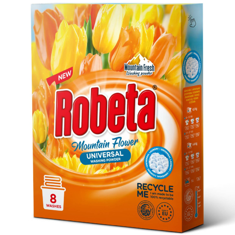 ROBETA prací prášok UNIVERSAL 600 gr - 8PD