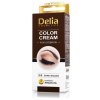 Delia Cosmetics Cameleo profesionálna krémová farba na obočie bez amoniaku Dark Brown 15 ml